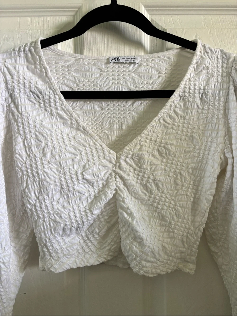 Zara white off
